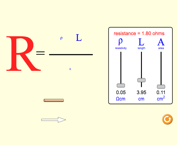 Resistance in a Wire Simulation